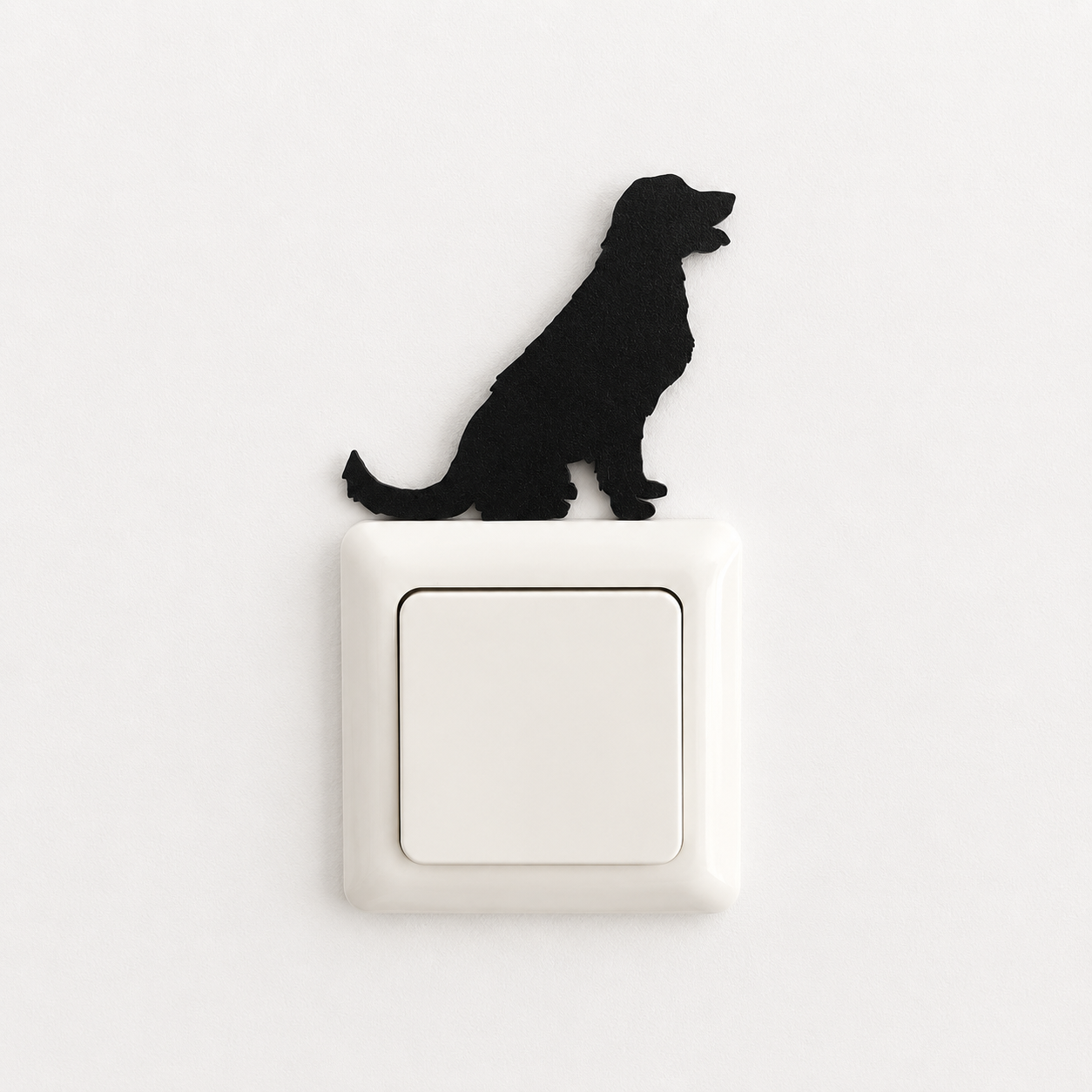 Honden lichtschakelaar decoratie - golden retriever