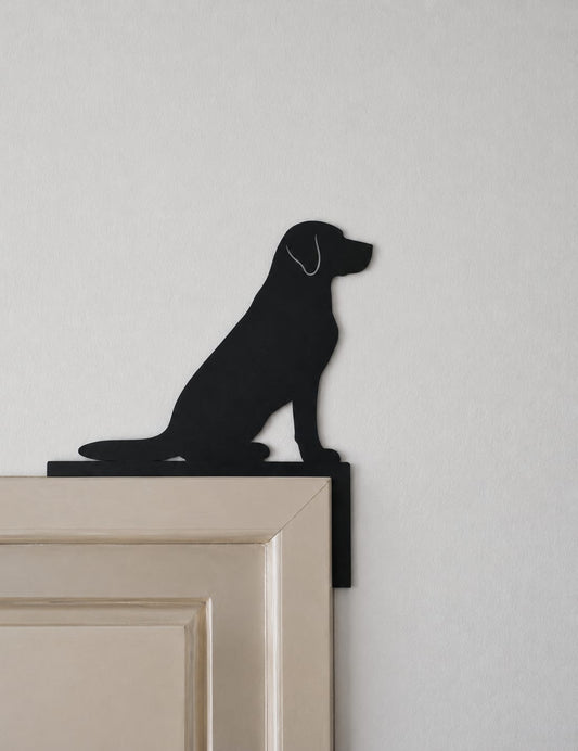 Honden deurkozijn decoratie - Labrador hond