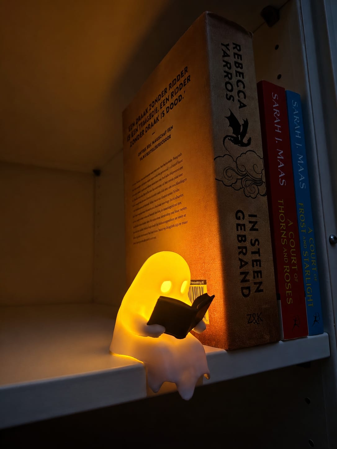 Lichtgevend lezend spookje