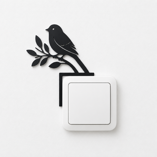 Lichtschakelaar decoratie - vogel